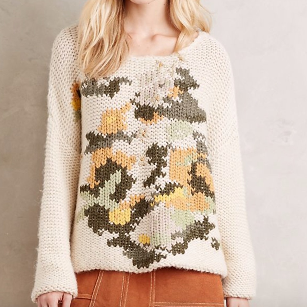 Anthropologie Mes Demoiselles Apennine Sweater